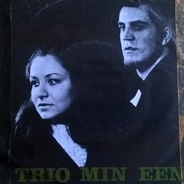 vinylsingle trio min een---een schatrijke vrouw/oude ballade, Gebruikt, 7 inch, Single, Ophalen of Verzenden