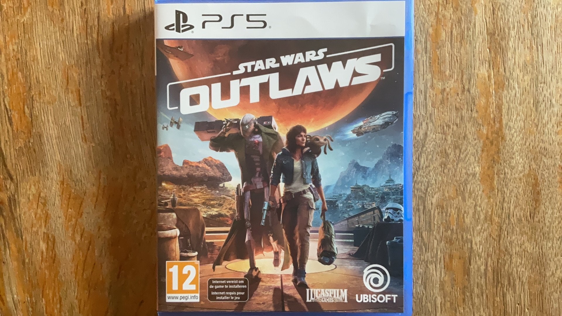 PS5 STAR WARS OUTLAWS, Games en Spelcomputers, 1 speler, Zo goed als nieuw, Vanaf 12 jaar, Ophalen
