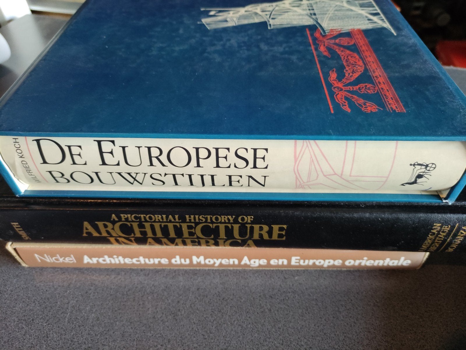 3 BEAUX LIVRES D'ARCHITECTURE, Enlèvement ou Envoi