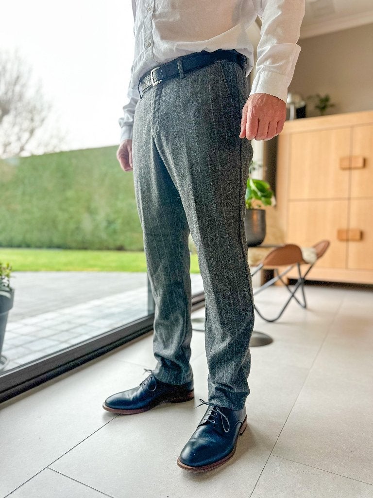 Nieuwe broek merk Zilton maat 48-50, Kleding | Heren, Broeken en Pantalons, Maat 48/50 (M), Nieuw, Ophalen of Verzenden, Grijs