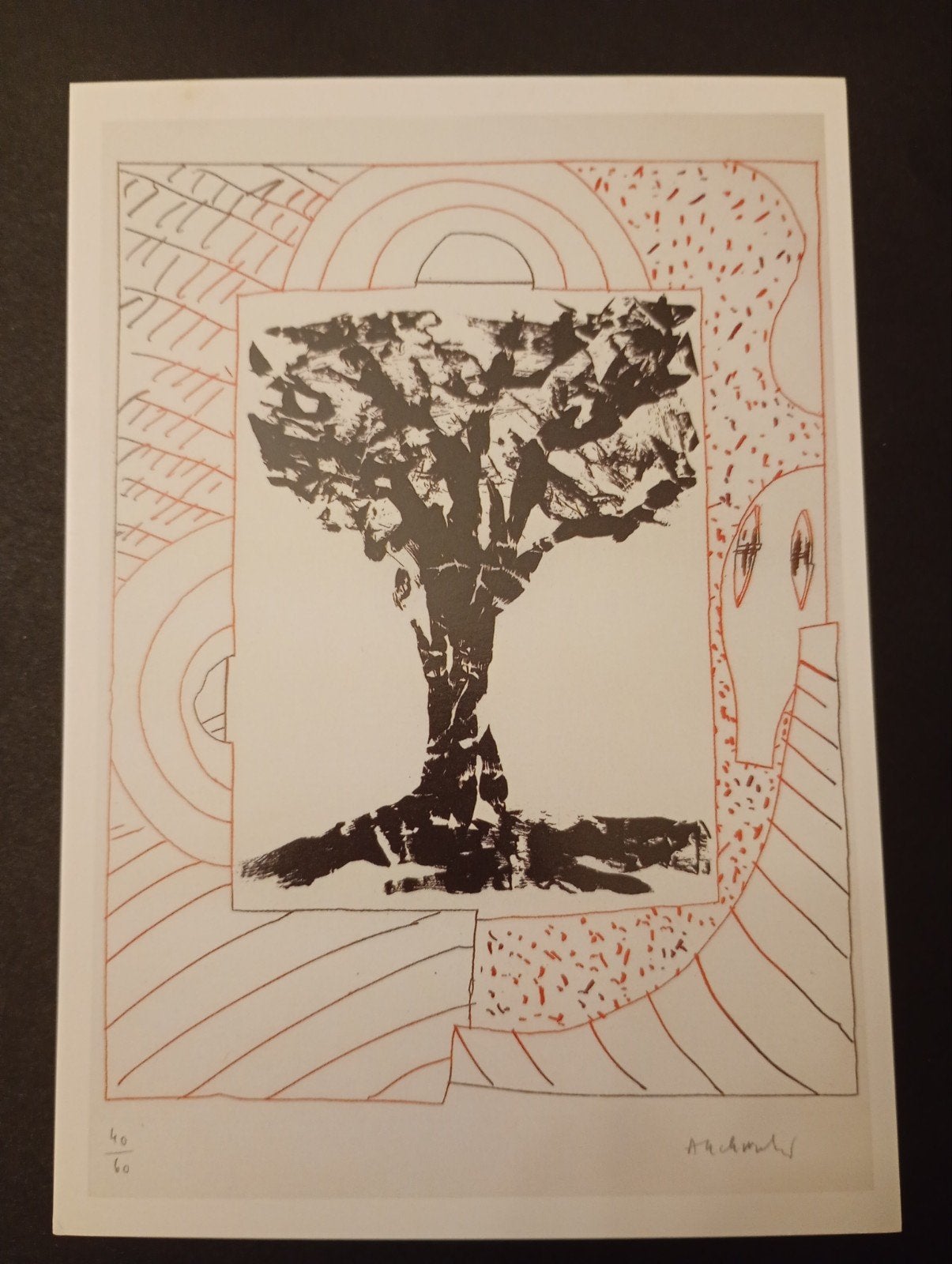 l'arbre central, a l'orange, Ophalen of Verzenden