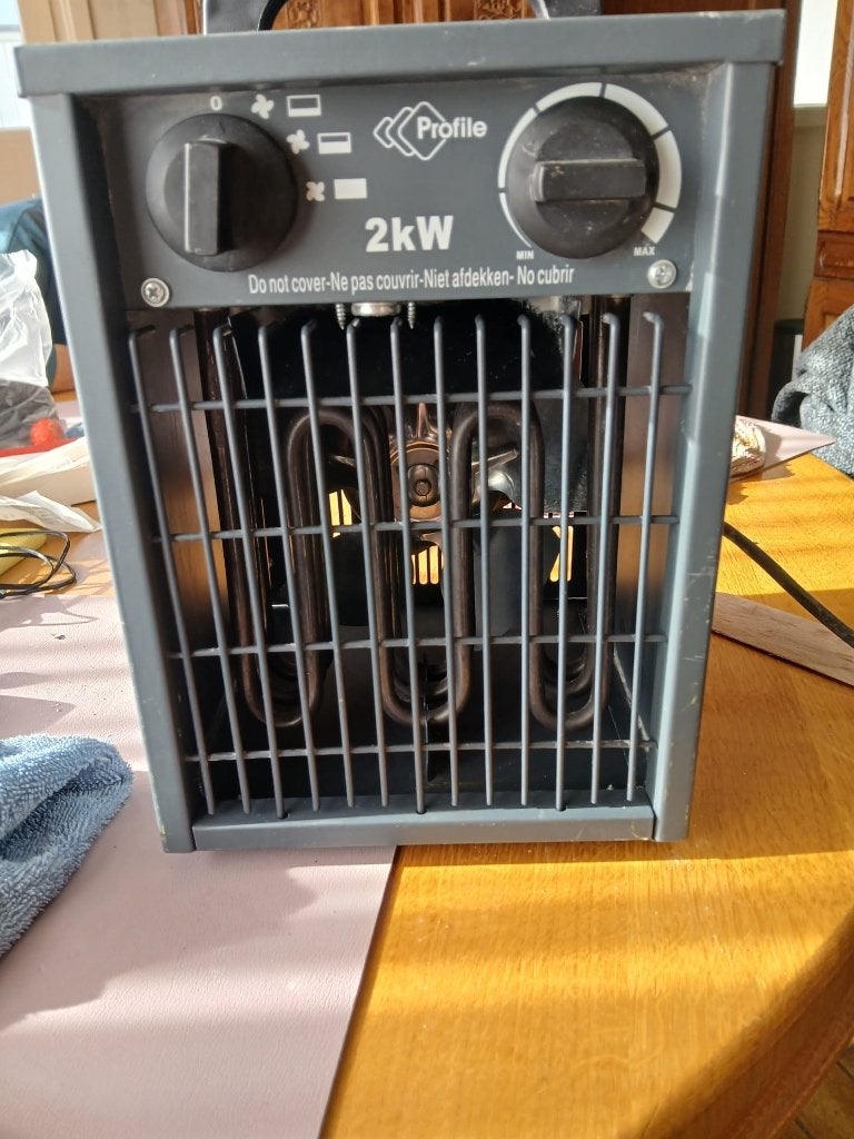 Profile PCL-400 Elektrische kachel / Keramische Ventilachel, Ophalen, Kachel