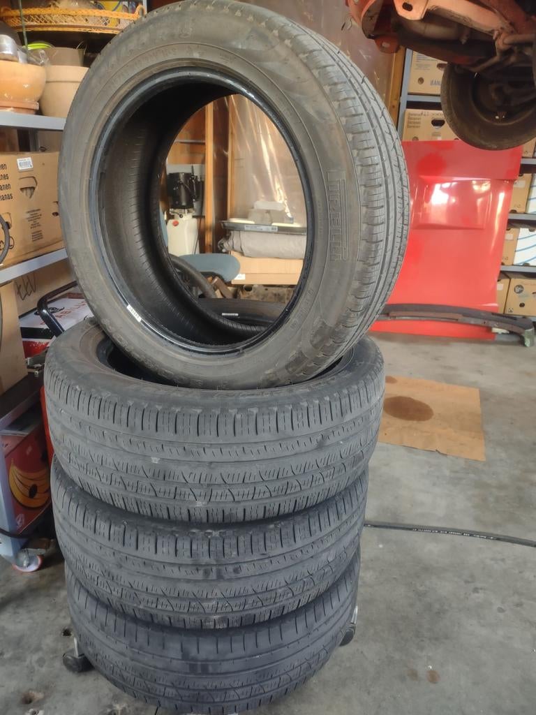 Pirelli Scorpion Verde All Season 225/55 R18, Auto-onderdelen, Banden en Velgen, Ophalen, 18 inch, Gebruikt, All Season