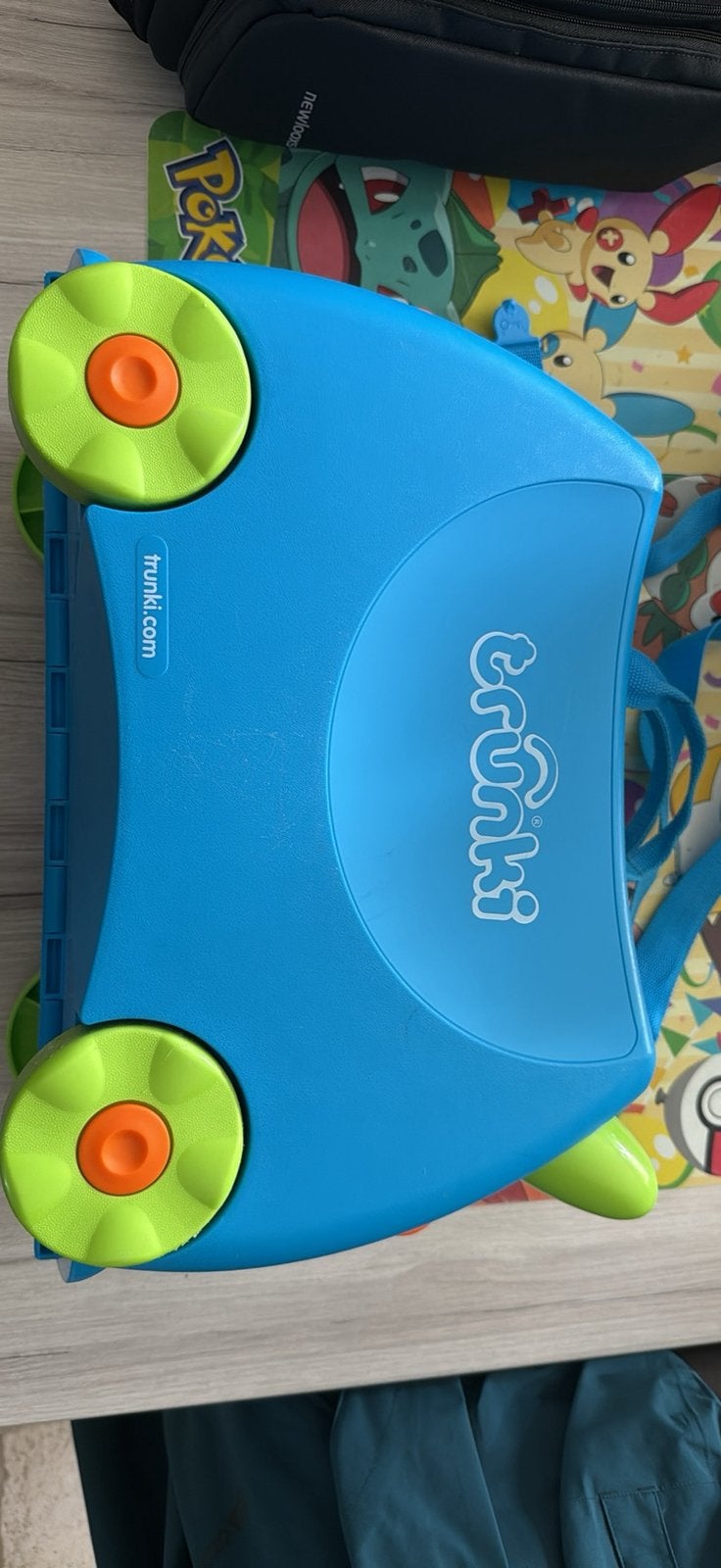 Trunki kinderkoffer, Handtassen en Accessoires, Ophalen, Zo goed als nieuw, Hard kunststof, Slot