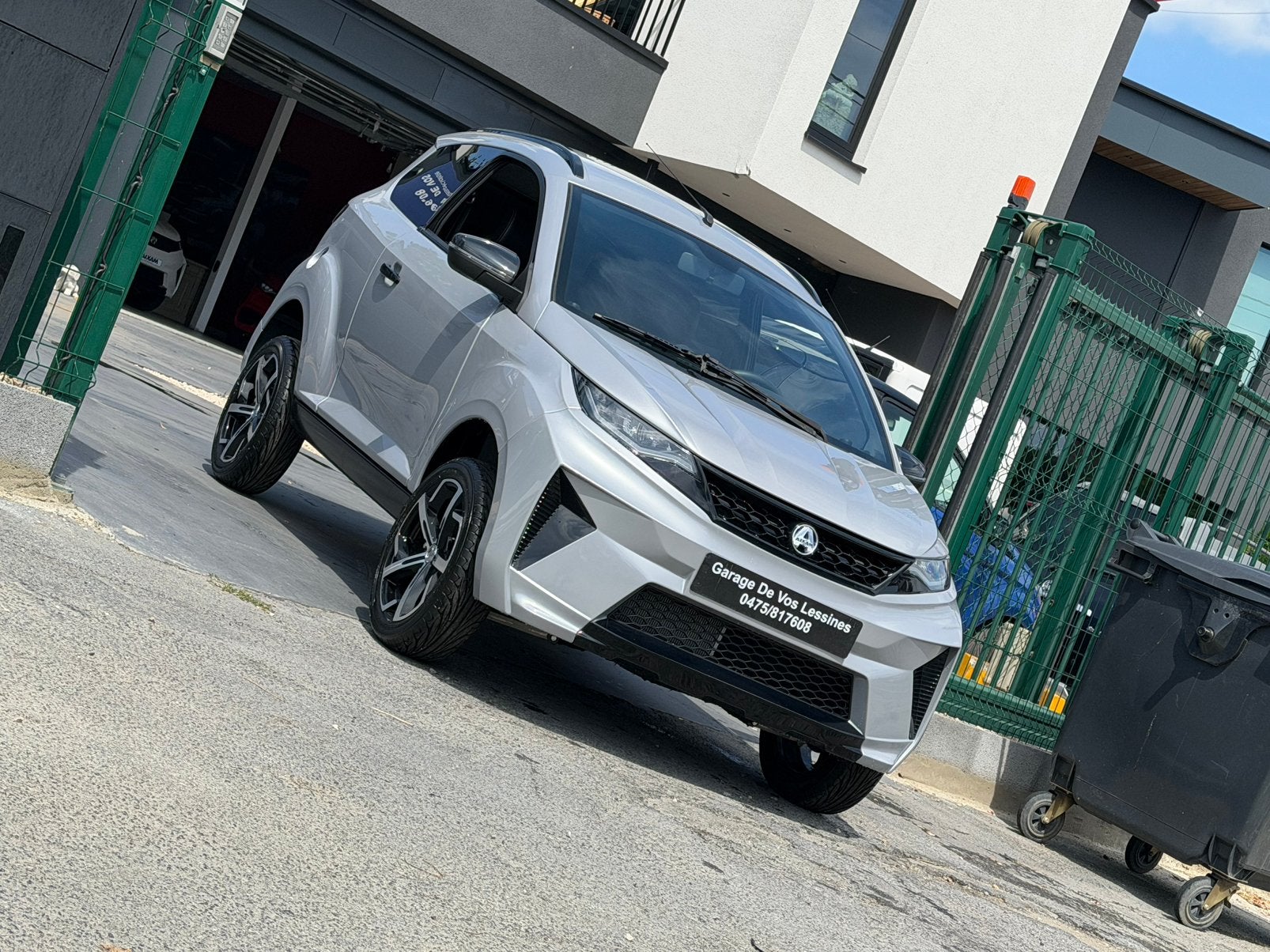 bijna nieuwe aixam  full optie bj 11/2025, Auto's, Aixam, Bedrijf, Te koop, Diesel, Automaat, Zilver of Grijs, Leder, Voorwielaandrijving