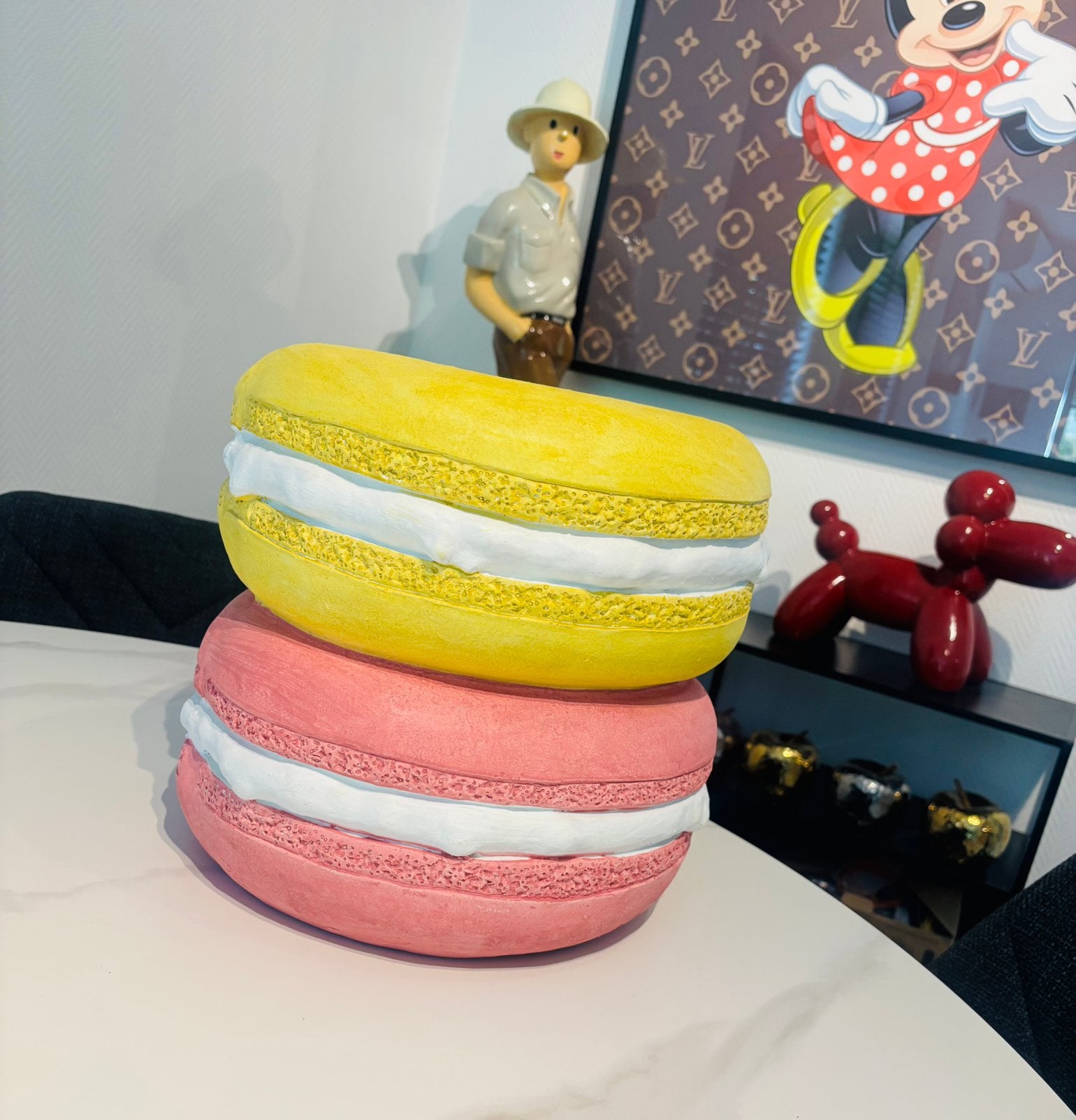 Decoratiestuk macarons, Ophalen, Zo goed als nieuw