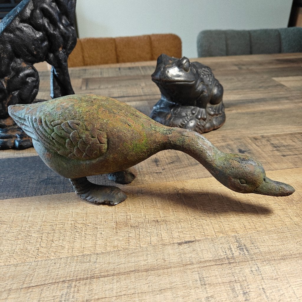Ensemble de 3 décorations en fonte, Enlèvement, Utilisé, Métal, Animal