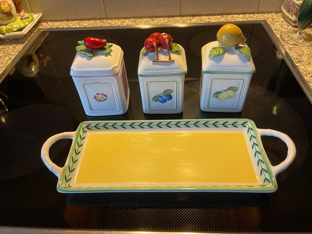 VILLEROY ET BOCH - POTS A EPICES, Enlèvement ou Envoi