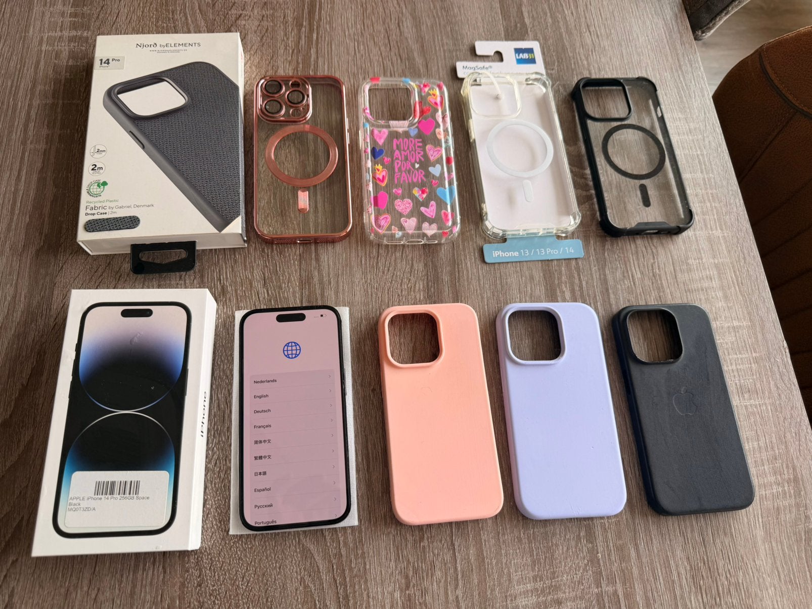 Te koop: Apple iPhone 14 Pro – 256 GB – Space Black, Telecommunicatie, Mobiele telefoons | Hoesjes en Screenprotectors | Apple iPhone