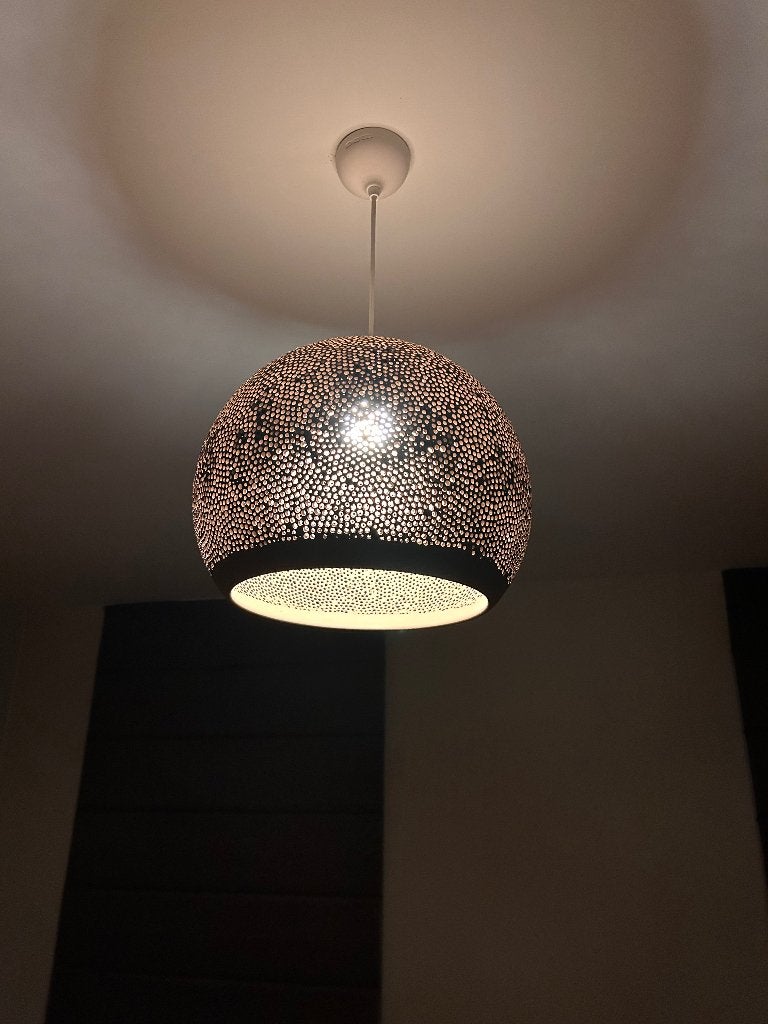 Pott sponge Up hanglamp, Ophalen, Zo goed als nieuw, Keramiek
