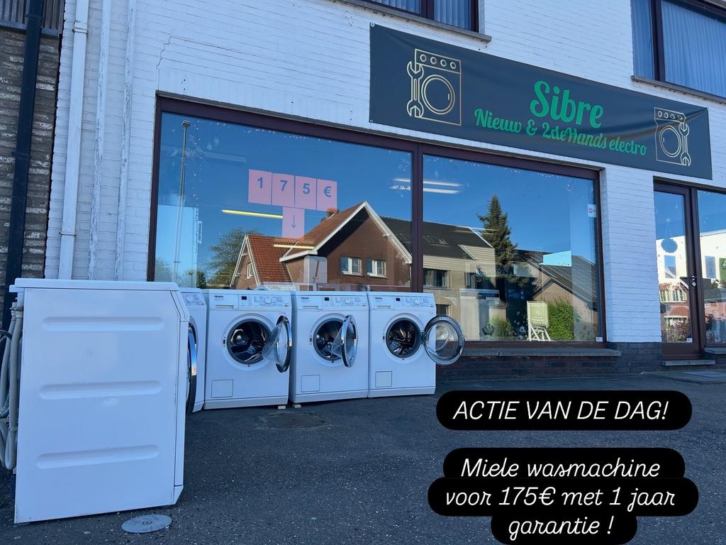 Miele wasmachine met 1 jaar garantie, Ophalen, Zo goed als nieuw