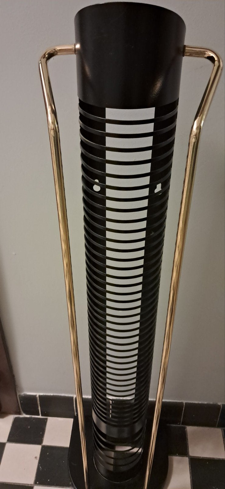 Porte-CD en métal (105 cm de haut), Maison & Meubles, Enlèvement, CD