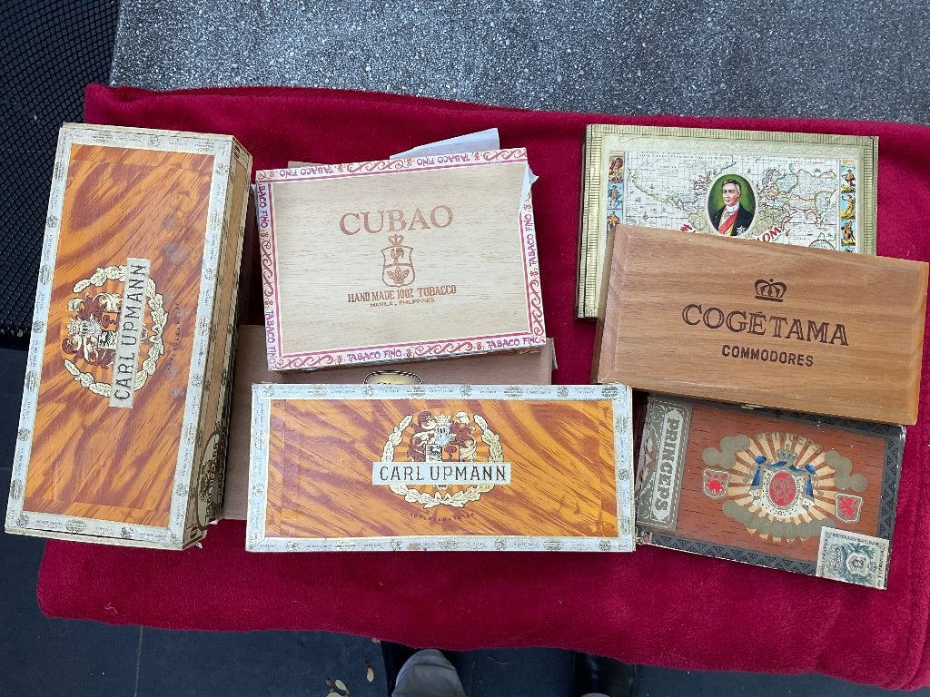 Vintage sigaren cigaren collectie, Ophalen of Verzenden, Zo goed als nieuw