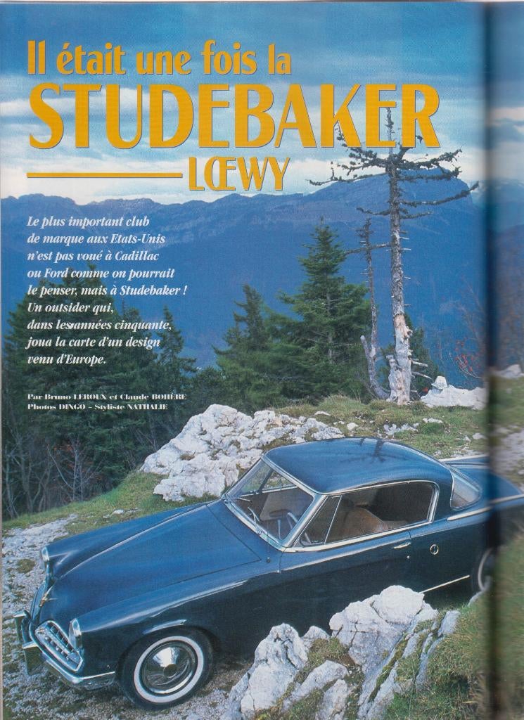 1953 Studebaker Champion Starliner voiture de collection, Livres, Envoi, Utilisé