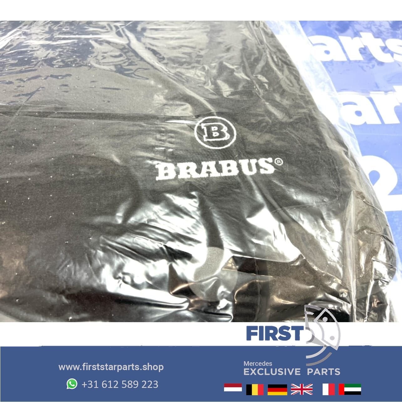 ORIGINELE BRABUS Mercedes VLOERMATTEN SET A35 A45 C43 C63 E6, Autos : Divers, Enlèvement ou Envoi, -, -, -