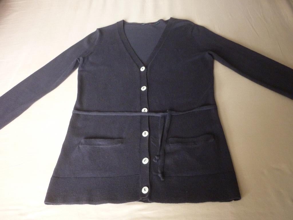 Katoen-Cashmere Vest River Woods, Enlèvement ou Envoi, River Woods, Taille 36 (S), Comme neuf