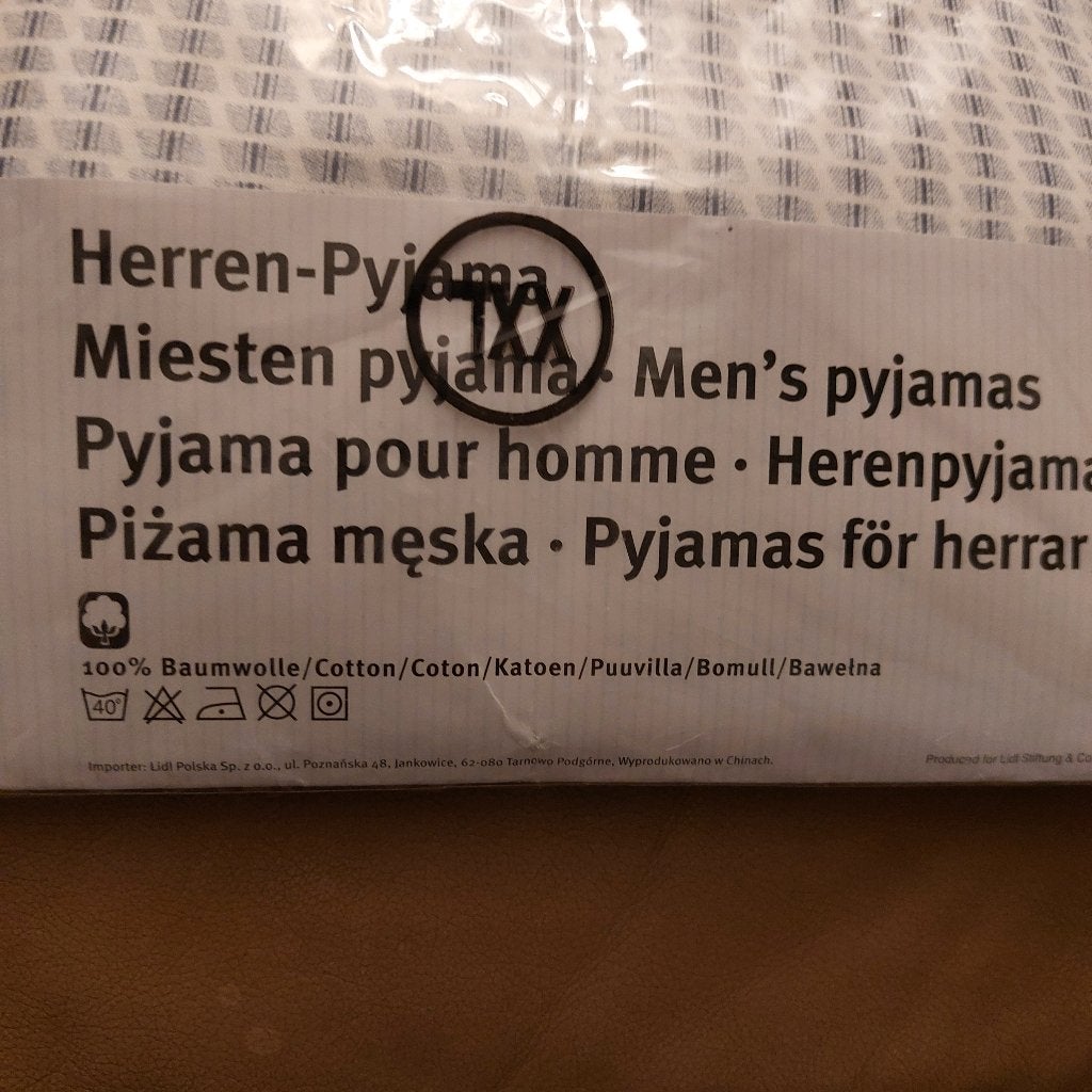 Herenpyjama, Kleding | Heren, Ophalen of Verzenden, Nieuw, Overige maten