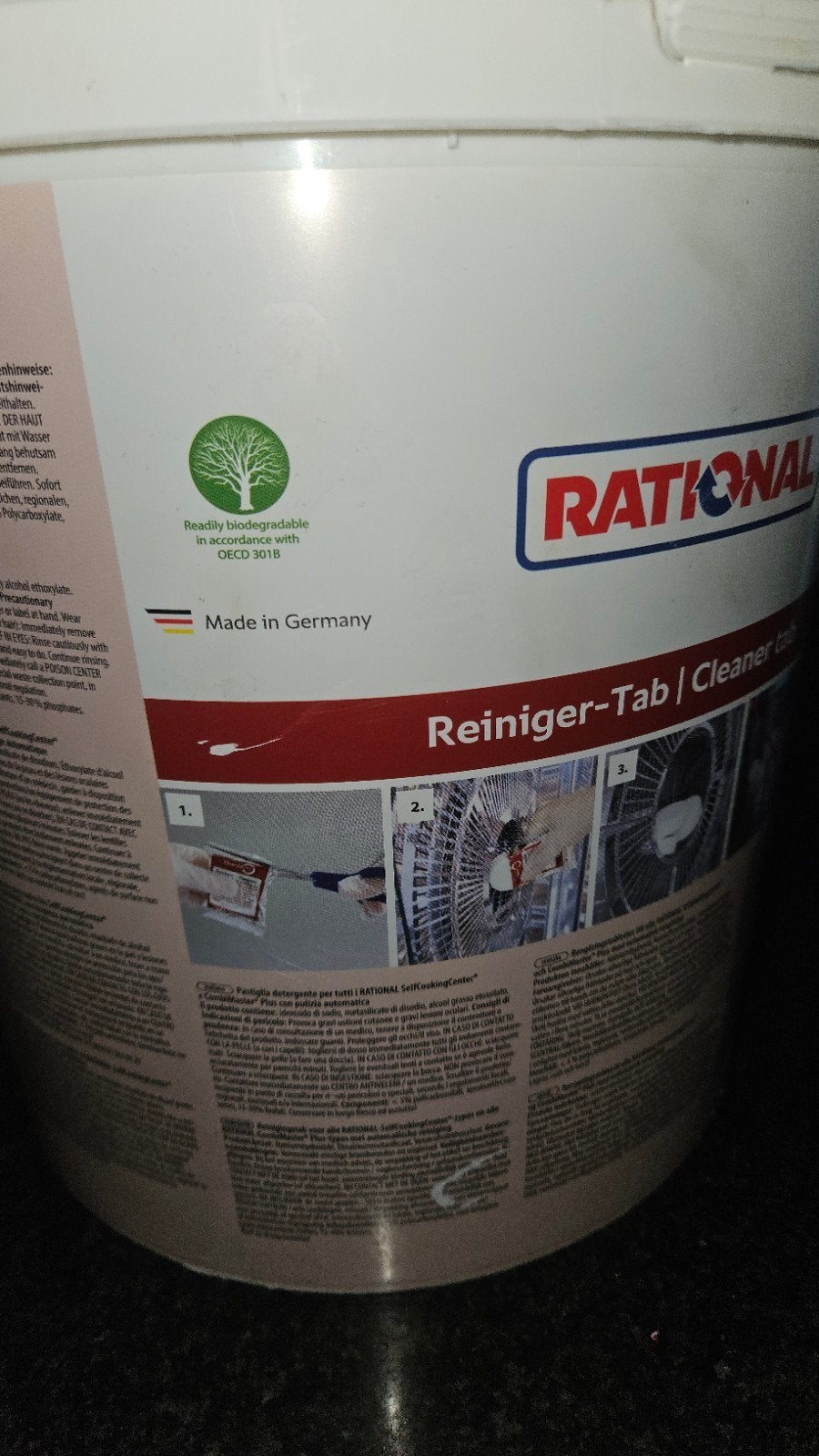​Seau de pastilles de nettoyage RATIONAL Reiniger-Tab Clean, Enlèvement ou Envoi