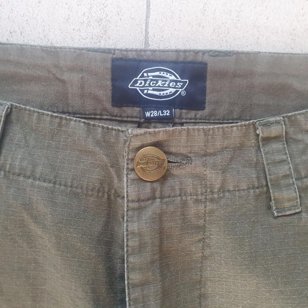 Dickies cargo broek - olijfgroen, Ophalen of Verzenden, Zo goed als nieuw, Overige maten, Dickies