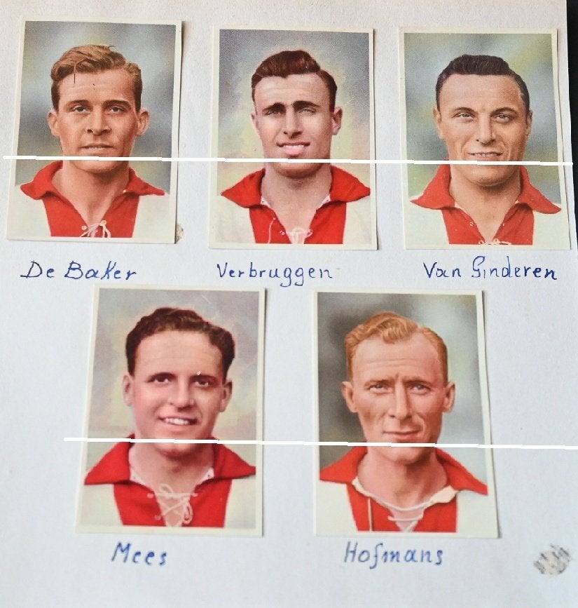 RECUP / De Beukelaer / Antwerp FC / 5 prentjes, Verzenden, Gebruikt, Poster, Plaatje of Sticker