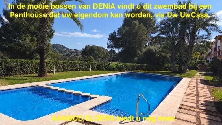 Uw eigen Penthouse bij zwembad in de bossen van DENIA met, Immo, Buitenland, Spanje, Appartement, Dorp