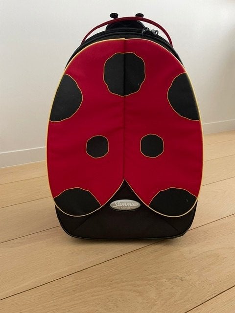 Samsonite kinderkoffer lieveheersbeestje, Handtassen en Accessoires, Koffers, Ophalen, 50 tot 60 cm, Zo goed als nieuw, Minder dan 35 cm