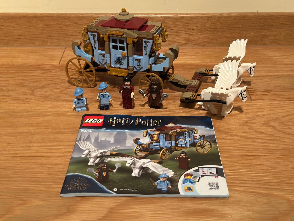 Lego Harry Potter 75958 Beauxbatons Carriage Arrival, Compleet, Gebruikt, Lego, Harry Potter