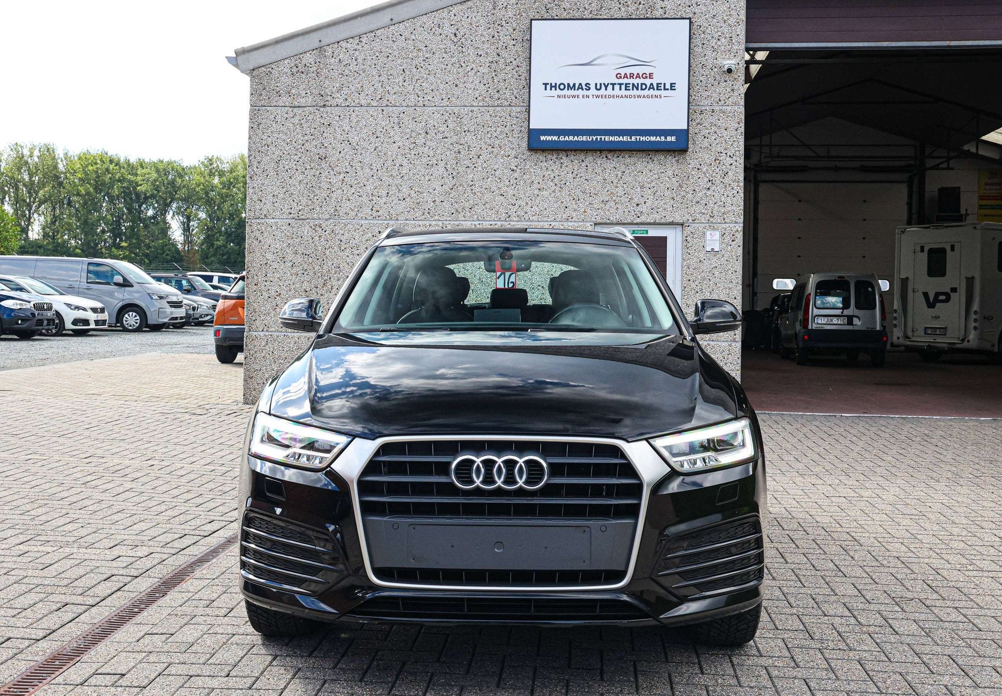 Audi Q3 ZETELVERWARMING*LEDER-ALCANTARA*CRUISE-CONTROLE*KEYL, Autos, 1395 cm³, Achat, Entreprise, Boîte manuelle
