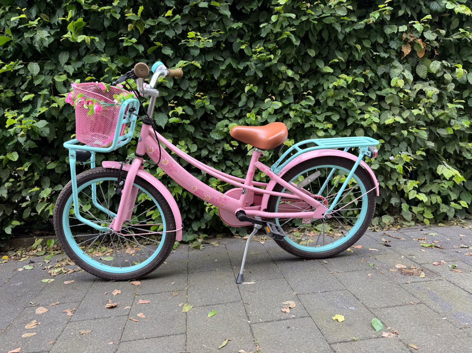 Meisjes fiets 20 inch, Fietsen en Brommers, Fietsen | Meisjes, Gebruikt, 20 inch, Handrem, Terugtraprem, Ophalen