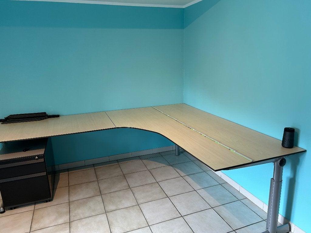 Hoekbureau, Huis en Inrichting, Industrieel, Ophalen, Zo goed als nieuw, Hoekbureau