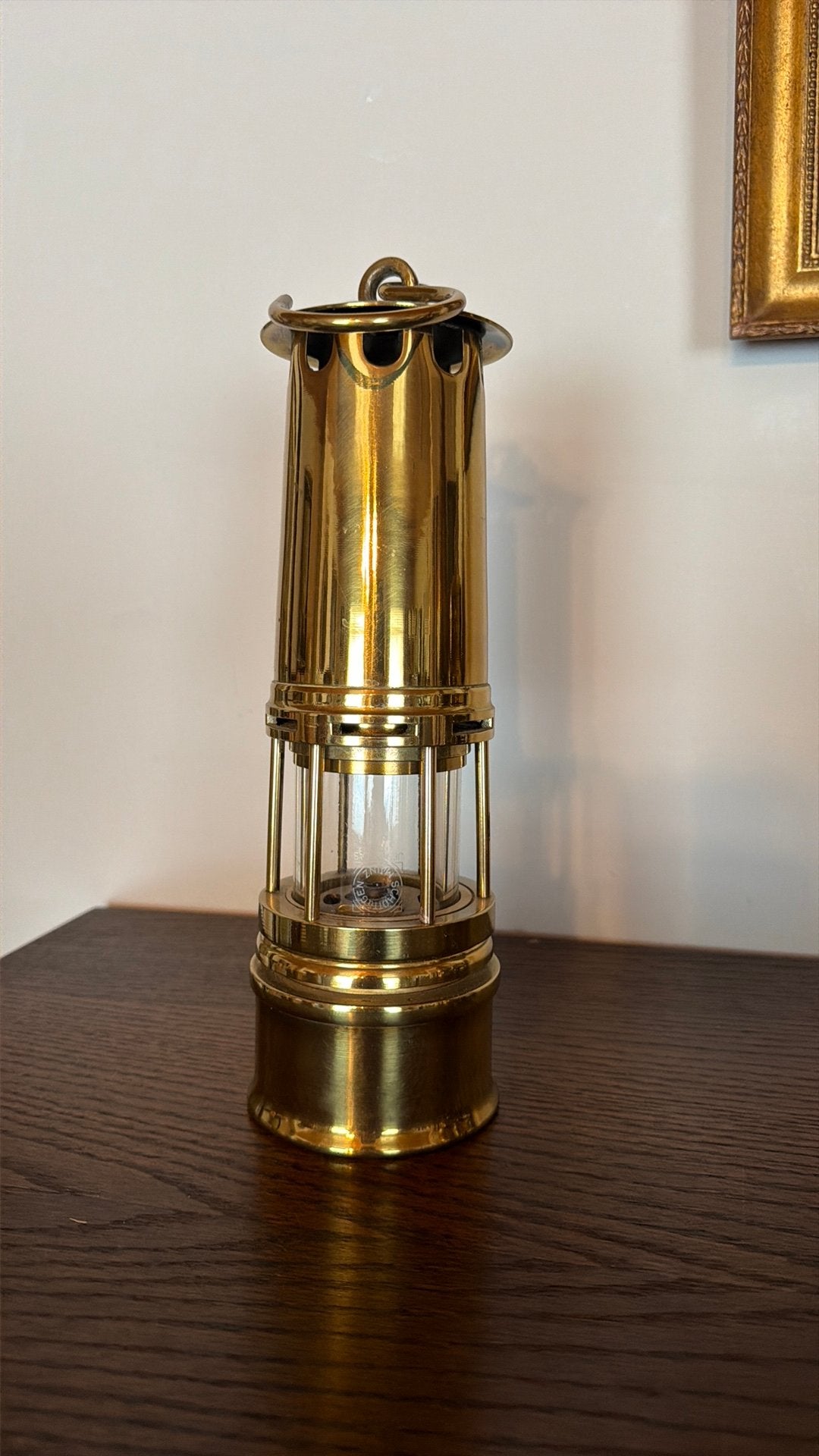 Olielamp, Ophalen