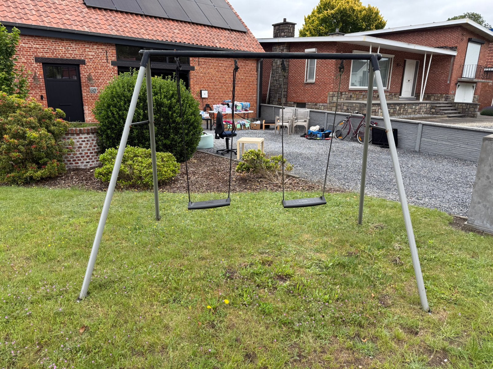 Schommel, Kinderen en Baby's, Speelgoed | Buiten | Speeltoestellen, Ophalen, Zo goed als nieuw, Schommel