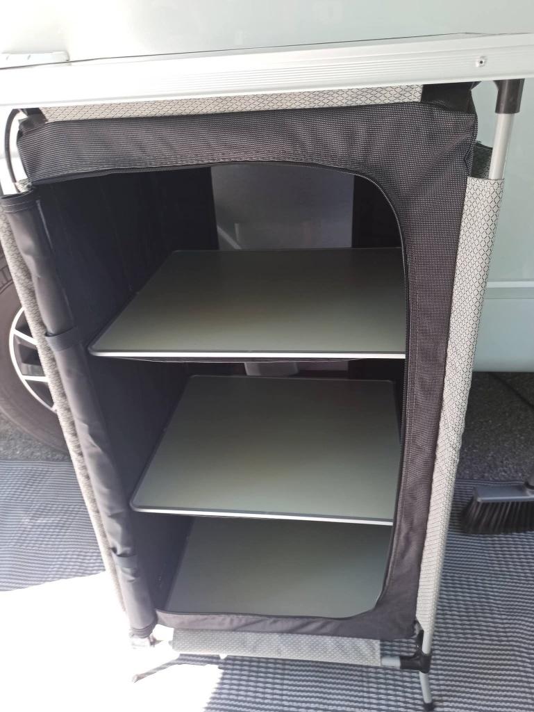 Campingkast, Caravanes & Camping, Meubles de camping, Enlèvement, Comme neuf, Armoire de camping