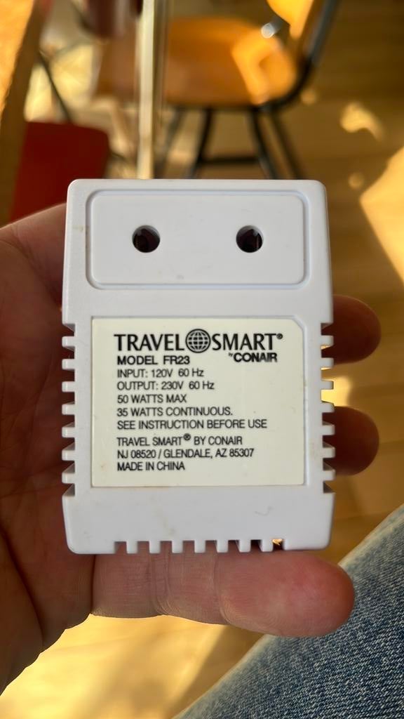 convertisseur de tension 50-Watt Reverse Transformer, Enlèvement, Comme neuf