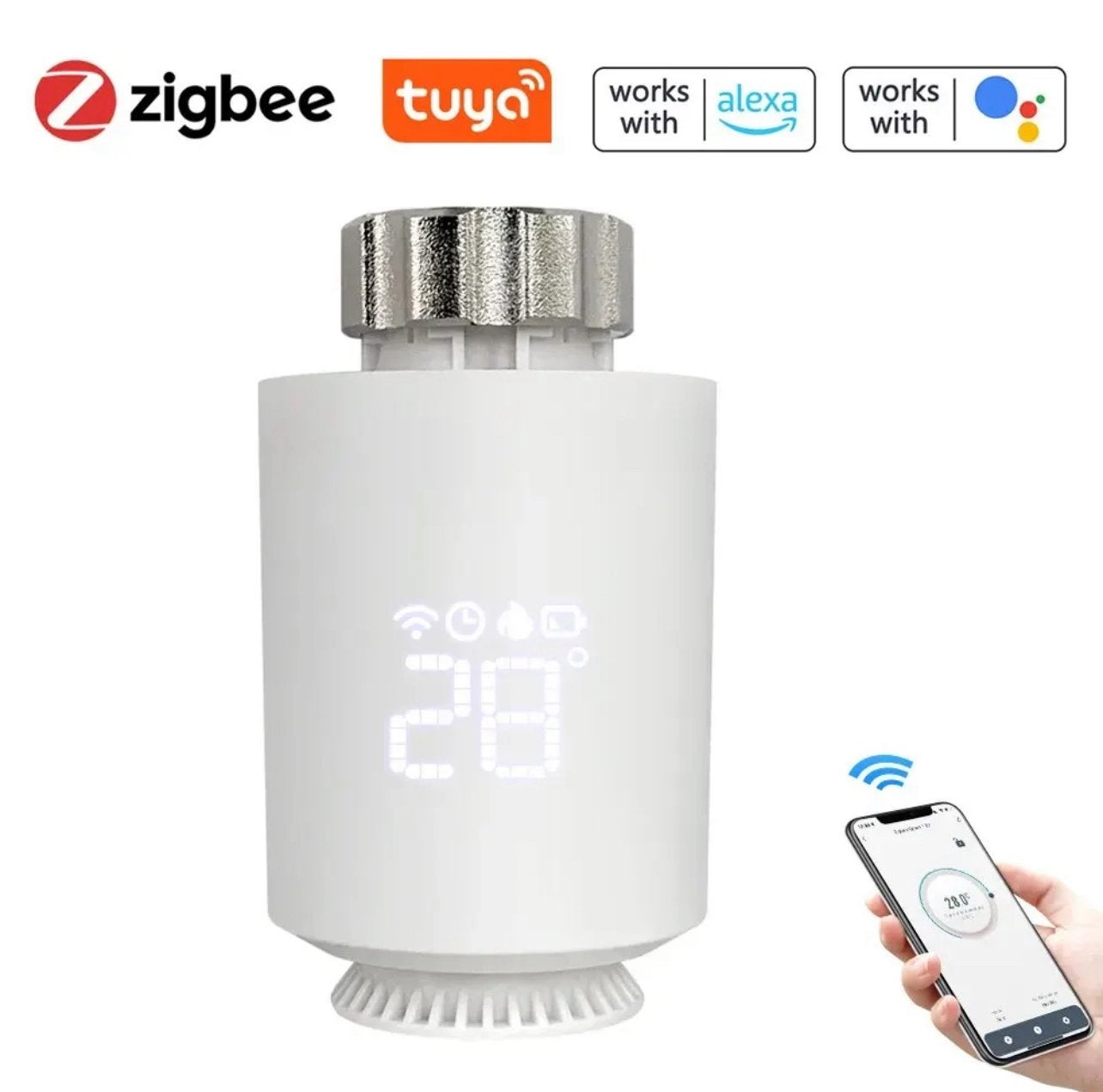 Contrôleur de thermostat WiFi intelligent Zigbee, Enlèvement ou Envoi, Neuf