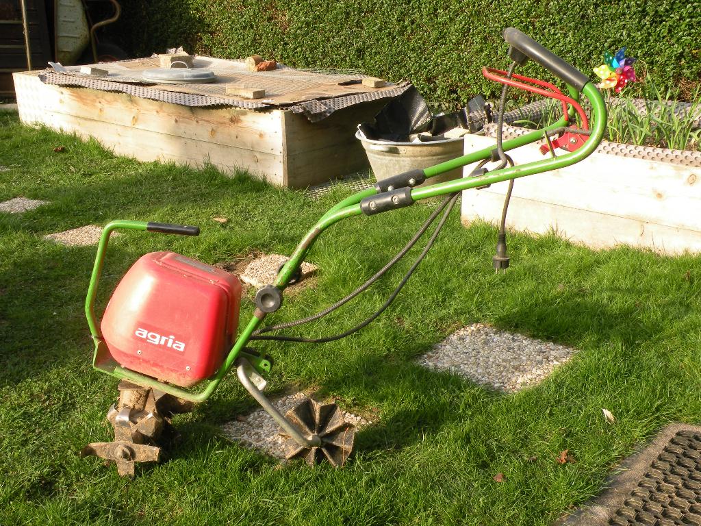 Motobineuse électrique AGRiA 500-E, Enlèvement, Utilisé, Électrique, Autres types