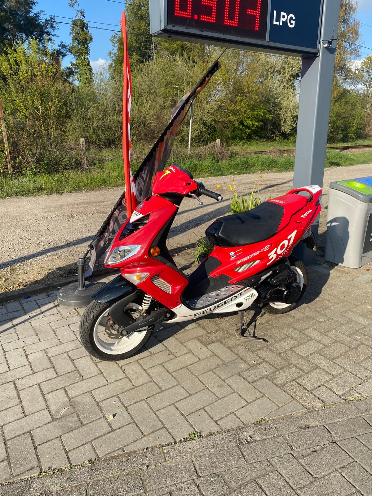 Peugeot Speedfight 2 307 WRC, Fietsen en Brommers, Scooters | Peugeot, Zo goed als nieuw, Speedfight, Klasse B (45 km/u), Tweetakt