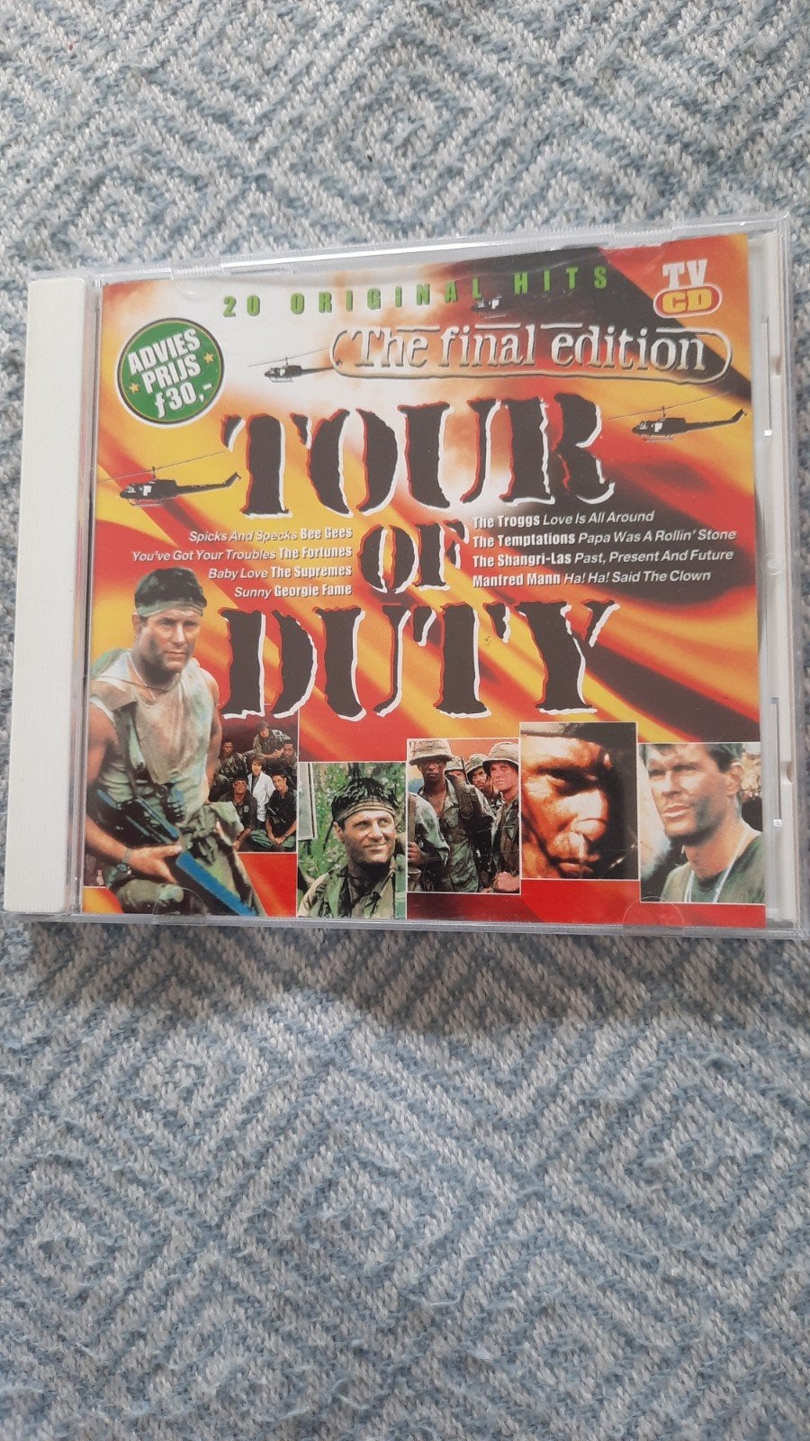 TOUR OF DUTY The final edition, Cd's en Dvd's, Ophalen of Verzenden, Zo goed als nieuw, Pop, Verzamelalbum