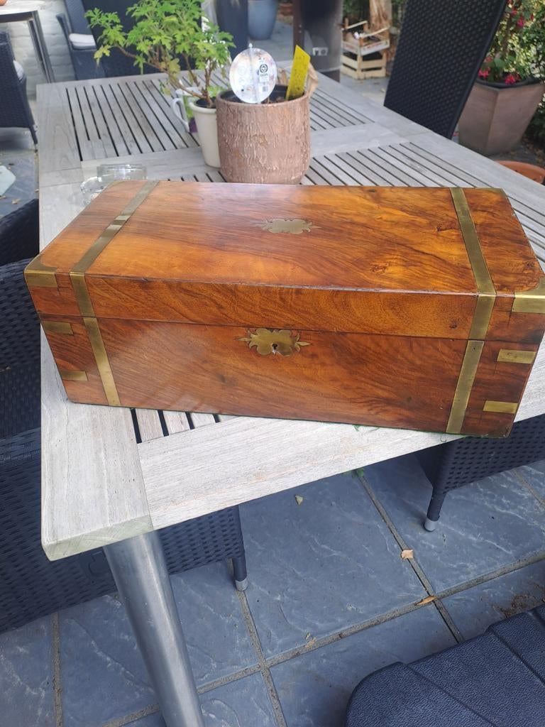 Victoriaanse schrijftafel, Antiek en Kunst, Ophalen