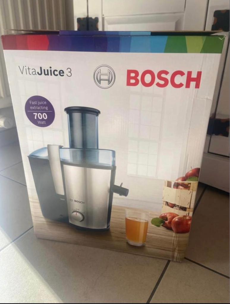Extracteur de jus VitaJuice3 Bosh, Electroménager, Enlèvement, Neuf, Électrique, Presse-agrumes