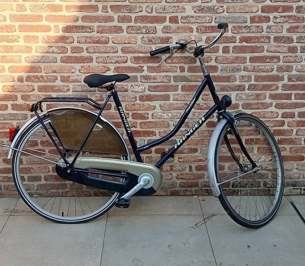 damesfiets, Fietsen en Brommers, Ophalen, Gebruikt, Terugtraprem, Overige merken
