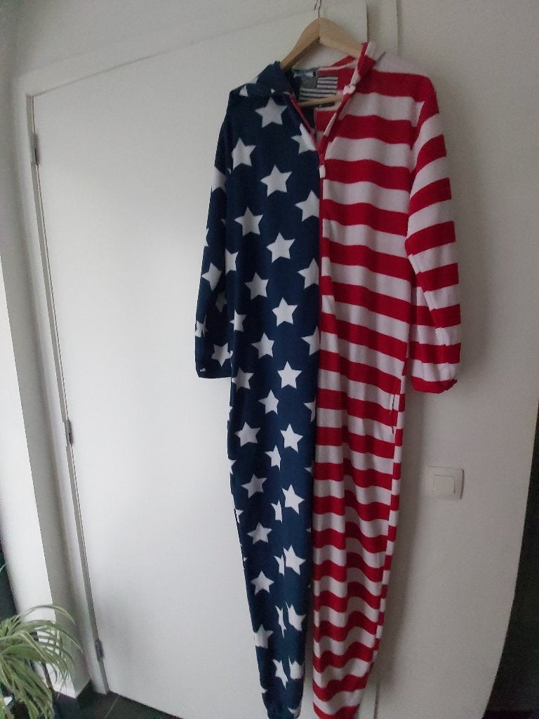 ONESIE MAAT M/L, Kleding | Dames, Pyjama's, Ophalen, Zo goed als nieuw, Maat 38/40 (M)