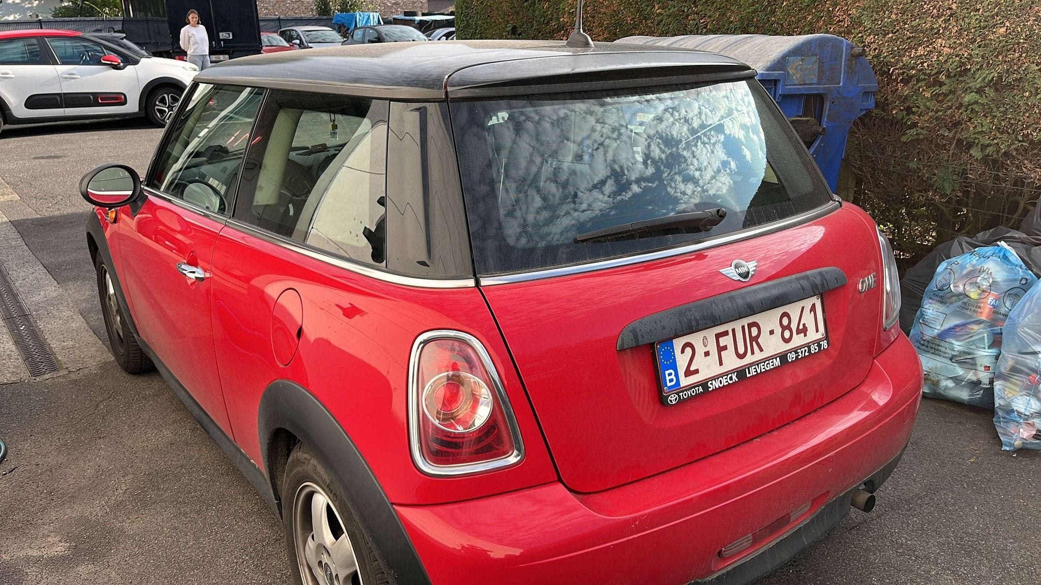MINI One Mini 1.6i One, Autos, Rouge, Achat, Euro 6, Entreprise