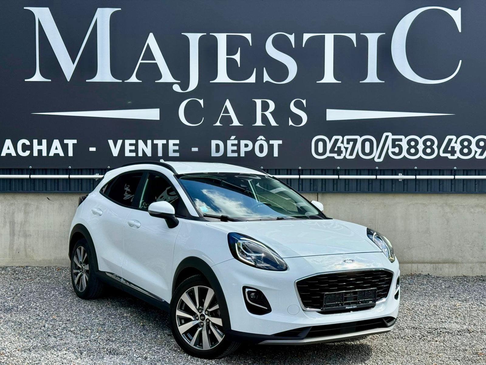 Ford Puma 1.0i. 03/2021  104.000km, Autos, Euro 6, Entreprise, Boîte manuelle, Entretenue par le concessionnaire