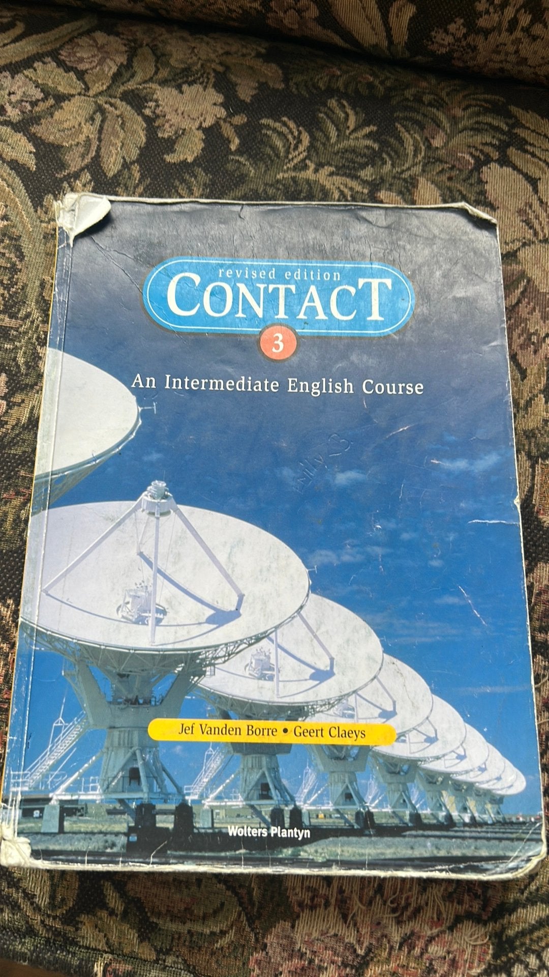 Gratis studieboek Engels ‘Contact 3’, Boeken, Studieboeken en Cursussen, Ophalen, Gelezen