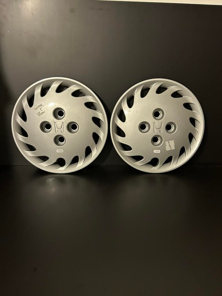 2 originele Honda civic del-sol 13" wieldoppen, Ophalen of Verzenden, Zo goed als nieuw