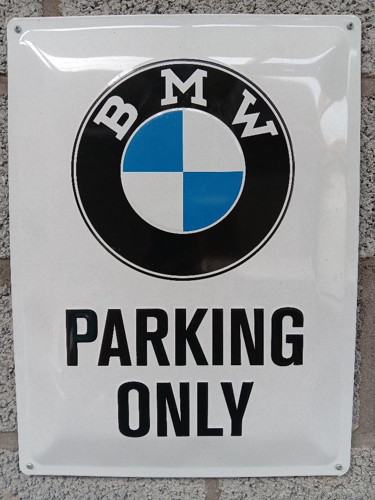 Emaille bord - BMW - Van metaal, Ophalen