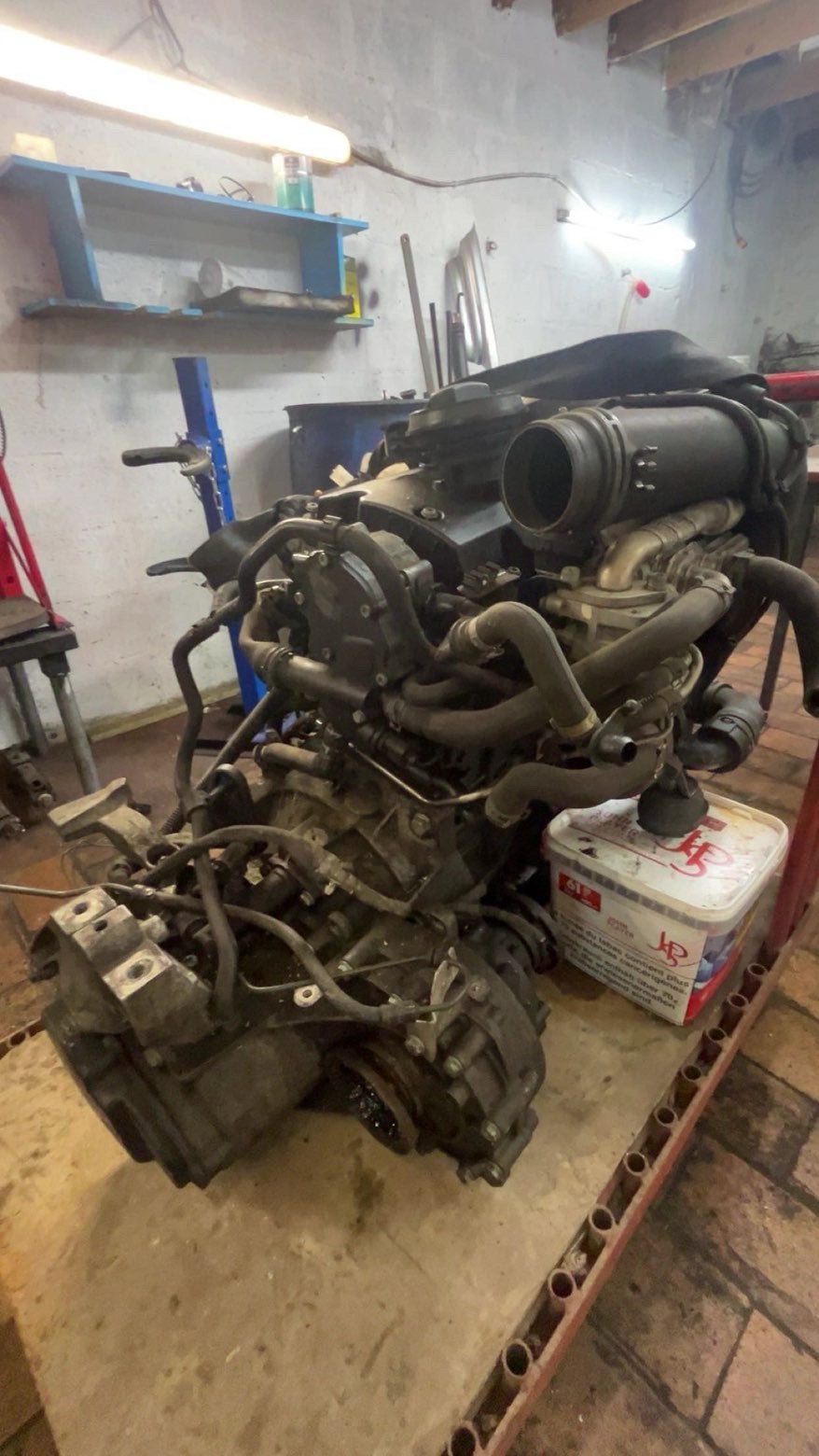 Moteur 1.9tdi 105chv + boite, Auto-onderdelen, Ophalen, Volkswagen