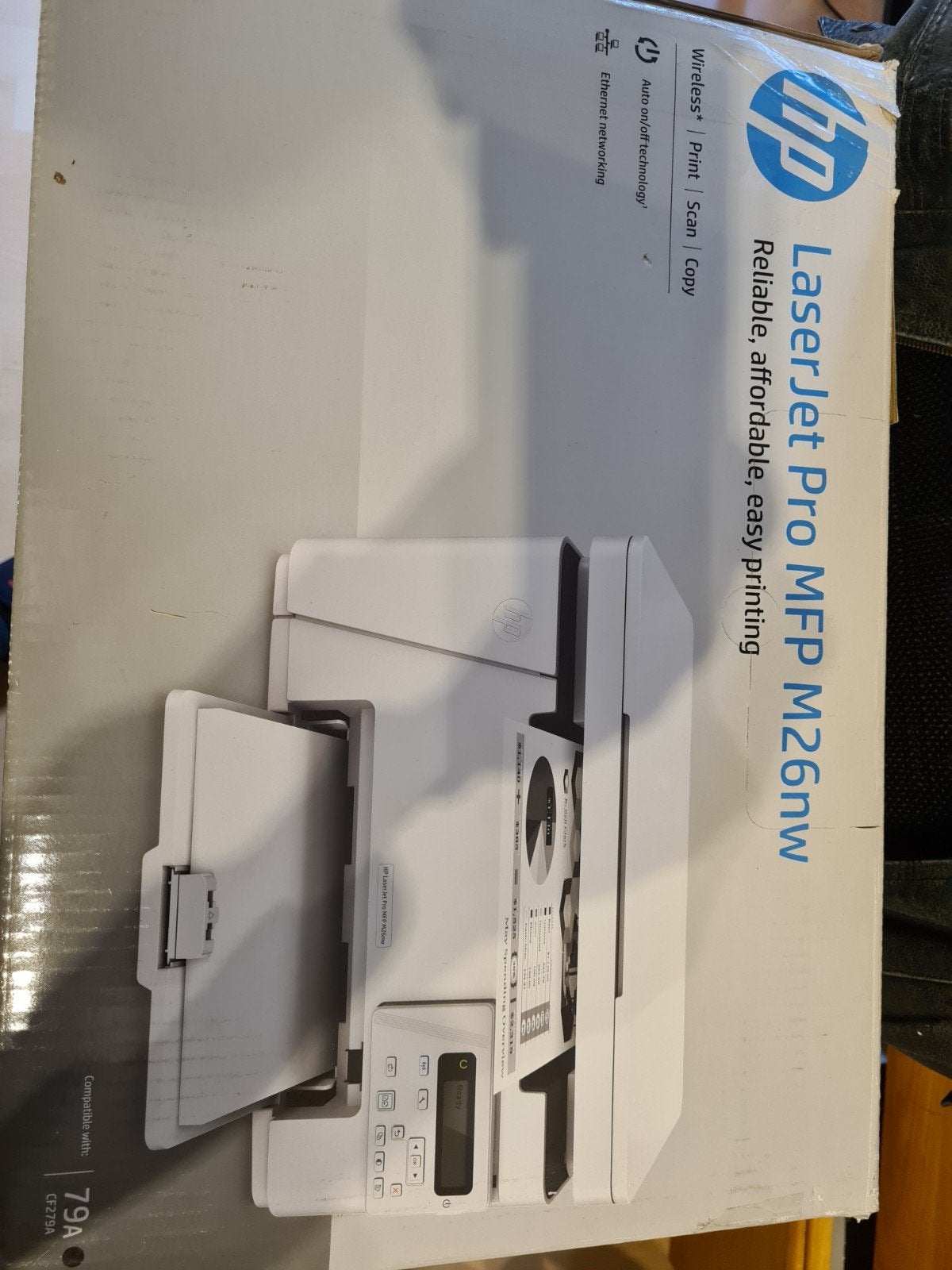 HP HP LaserJet Pro M26nw Laser 18 ppm 600 x 600 DPI A4 Wi-Fi, TV, Hi-fi & Vidéo, Support de télévision, Enlèvement ou Envoi