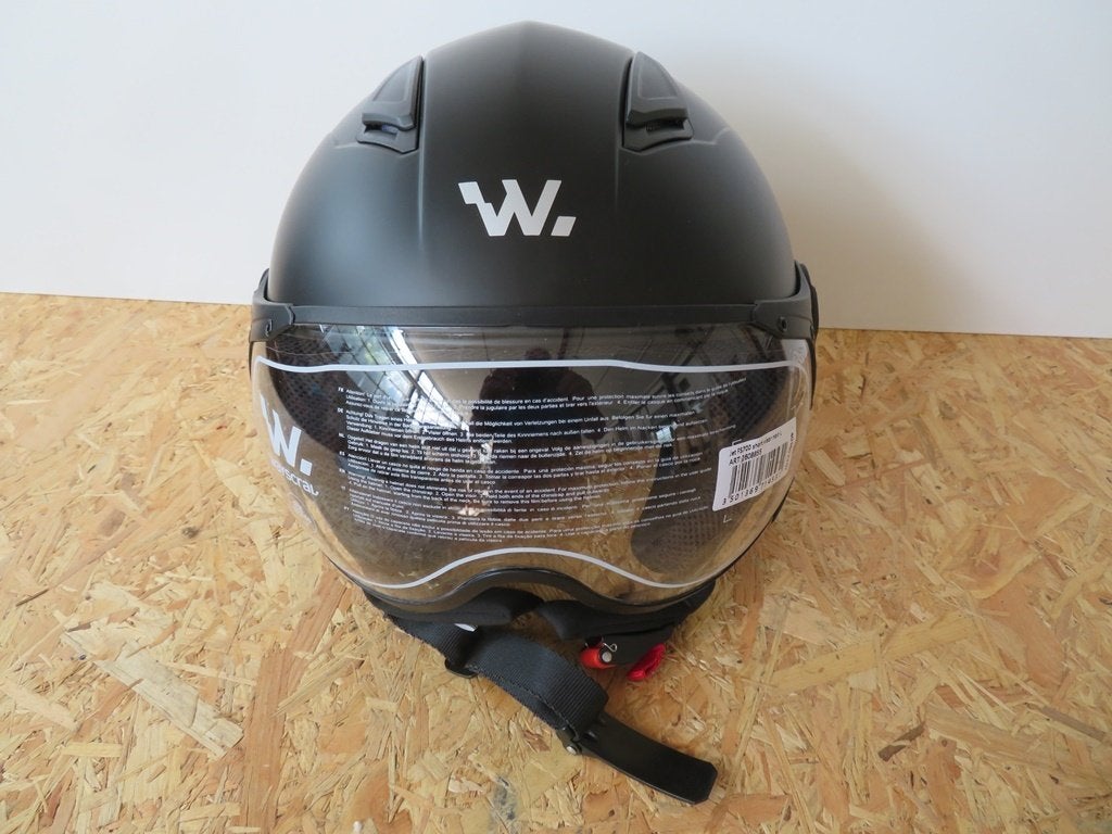 Casque Wayscral noir, Autres marques, Enlèvement ou Envoi, Casque jet, Neuf, sans ticket